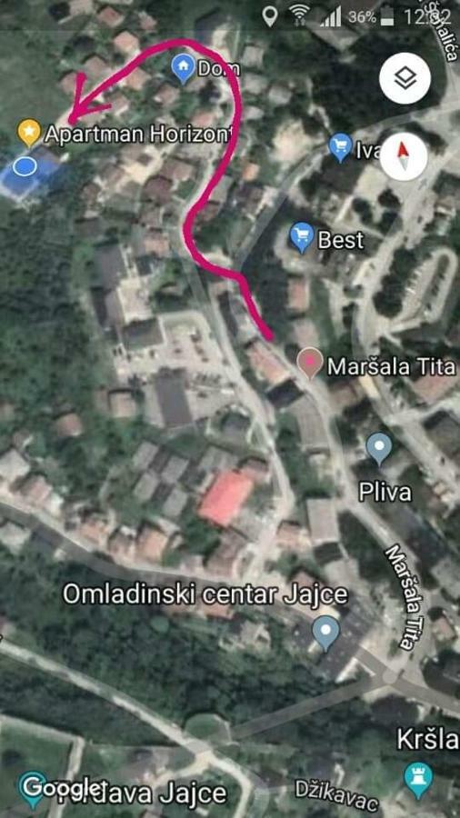 Horizont Apartmans Jajce Exteriér fotografie